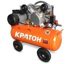 Компрессор масляный поршневой ременной Кратон AC-440-50-BDV, 440 л/мин, 50 л бак, 8 бар